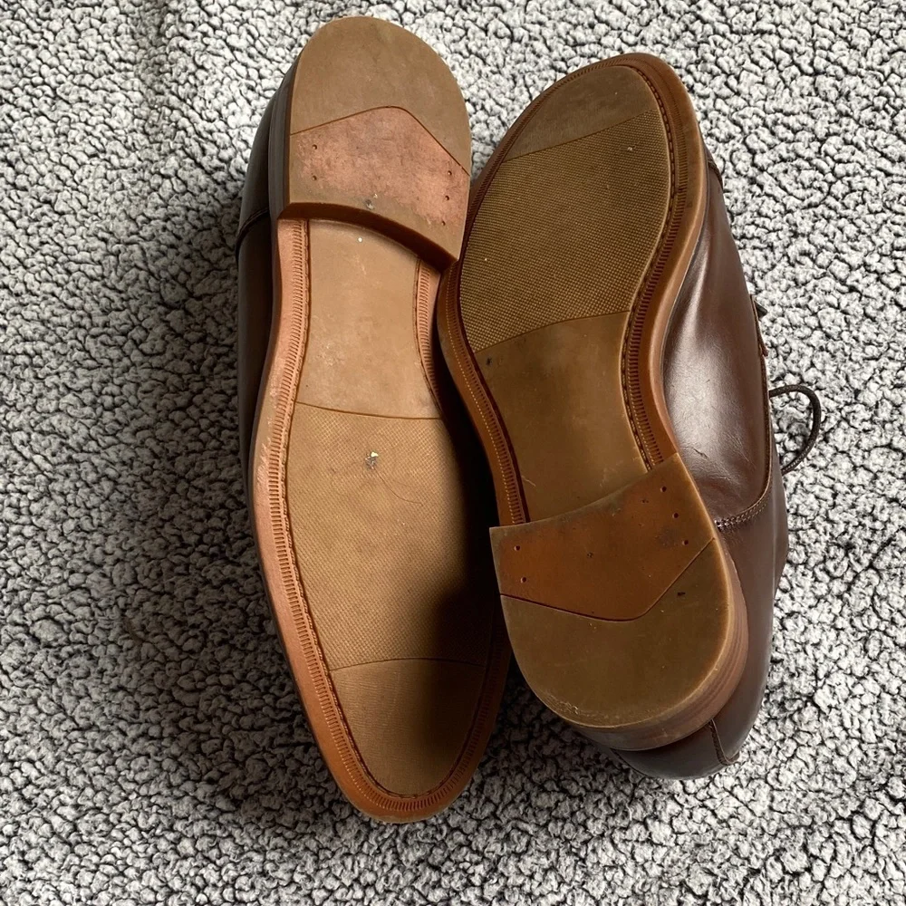 Apt. 9 Rich Brown Leather Derbys